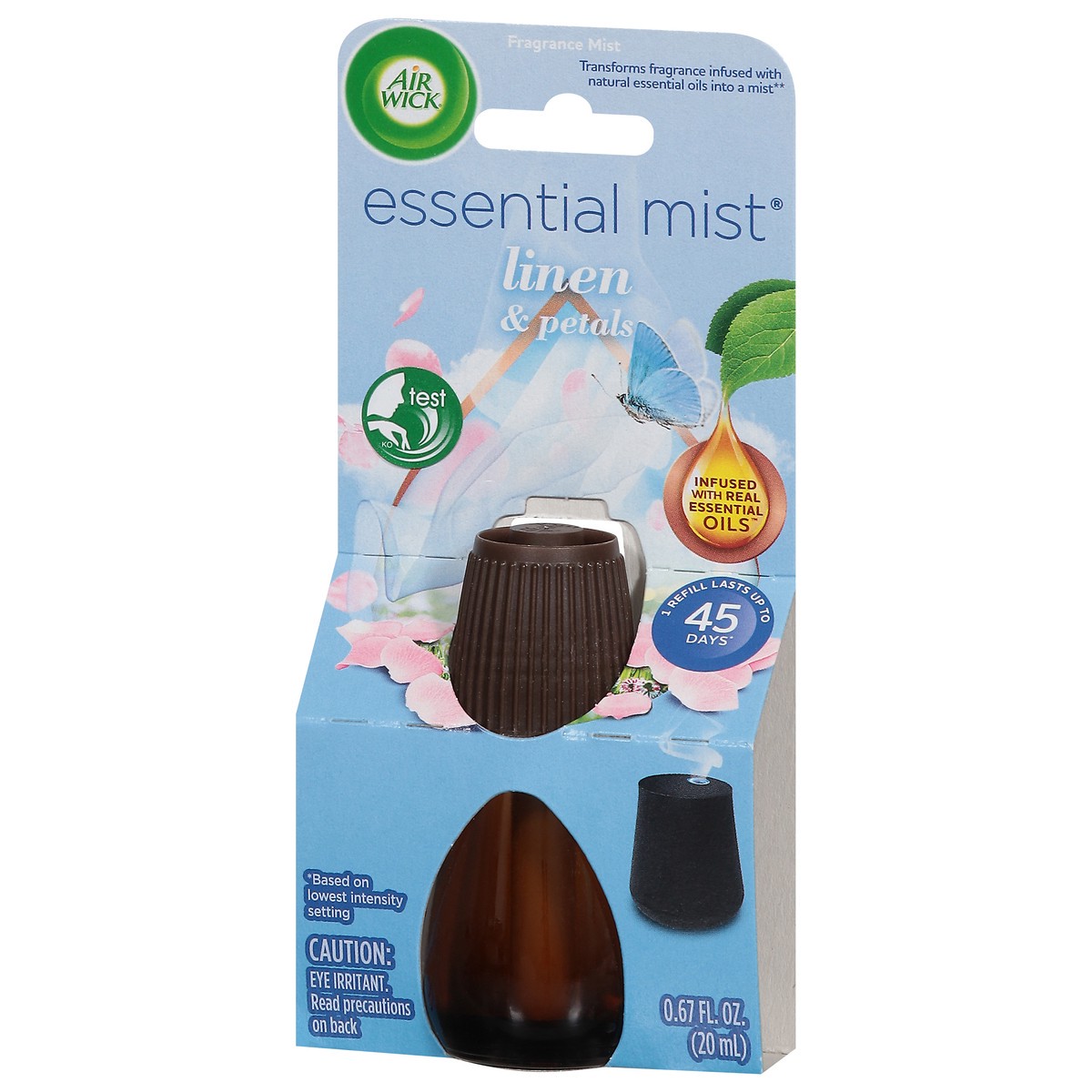 slide 7 of 12, Air Wick Essential Mist Linen & Petals Fragrance Mist Refill 0.67 fl oz, 0.67 fl oz