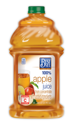 slide 1 of 1, Best Yet 100% Apple Juice - 48 oz, 48 oz
