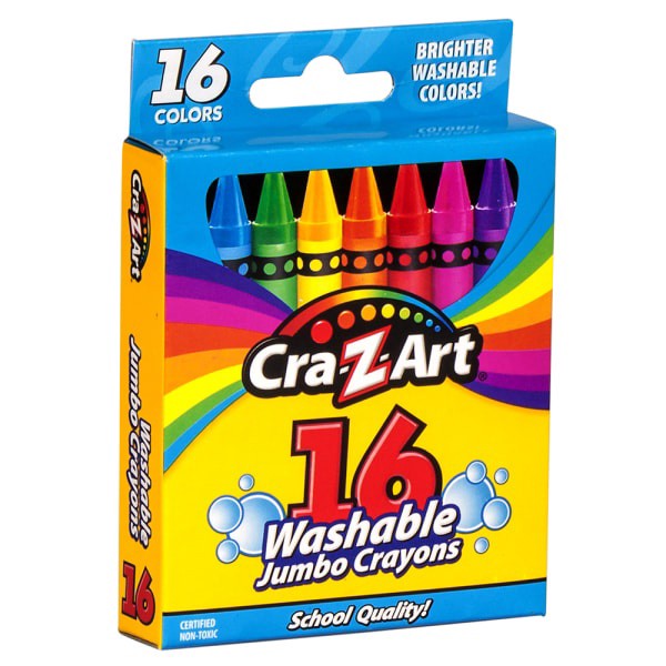 slide 2 of 5, Cra-Z-Art Jumbo Crayons, 16 ct