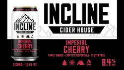 Incline Cider Company Imperial Tart Cherry Craft Cider