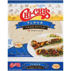 Chi-Chi's Flour Taco Style Tortillas 12 ct Bag