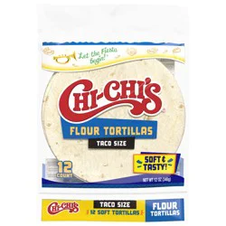 Chi-Chi's Flour Taco Style Tortillas 12 ct Bag
