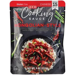 H-E-B Cooking Sauce - Mongolian Style