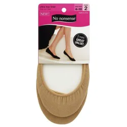 No Nonsense Ultra Low Liner Beige Sizes 4-10