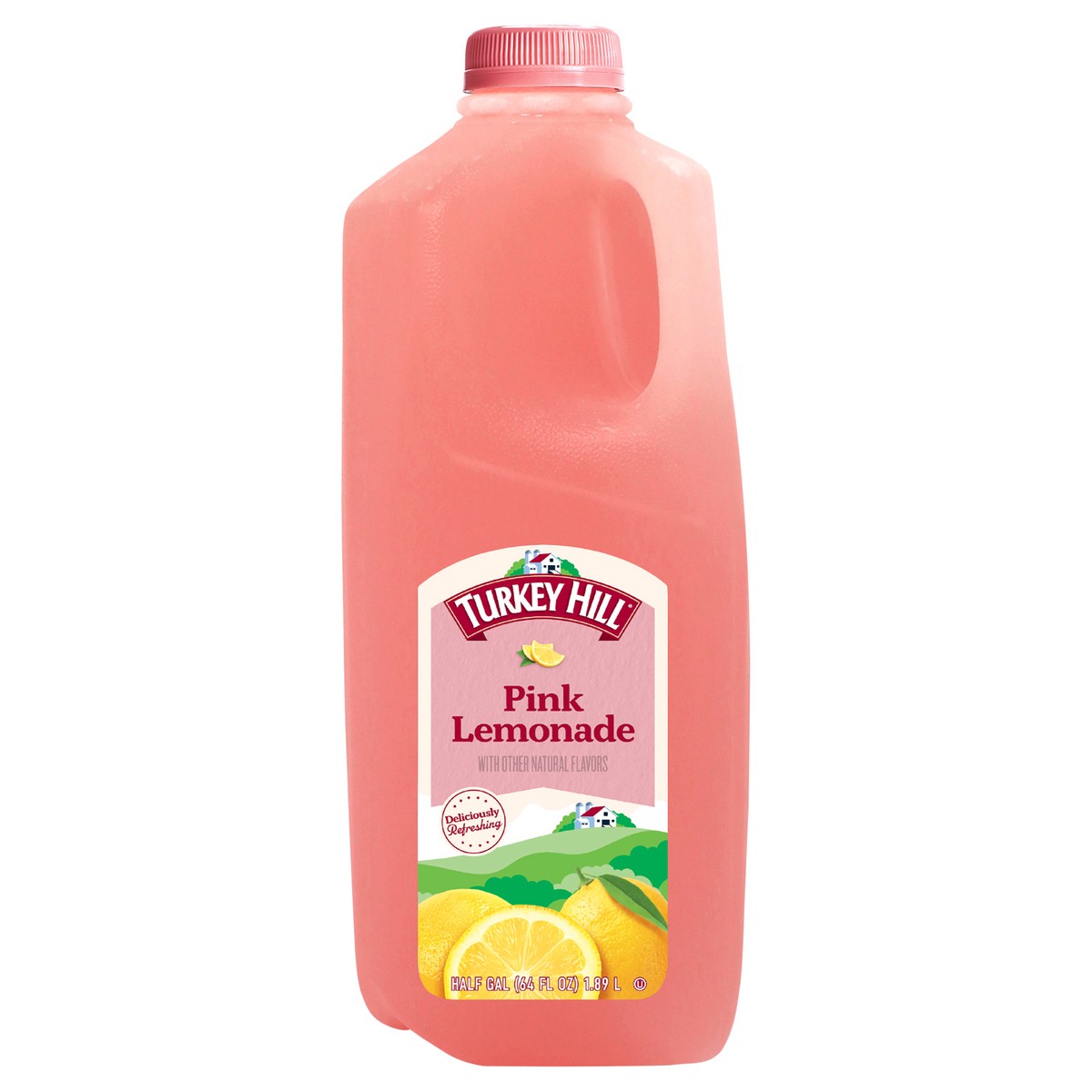 slide 1 of 6, Turkey Hill Pink Lemonade - 1/2 gal, 1/2 gal