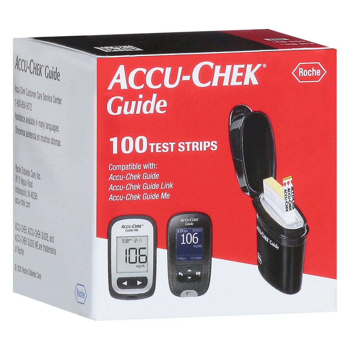 slide 7 of 9, Accu-Chek Guide Test Strips, 100 ct