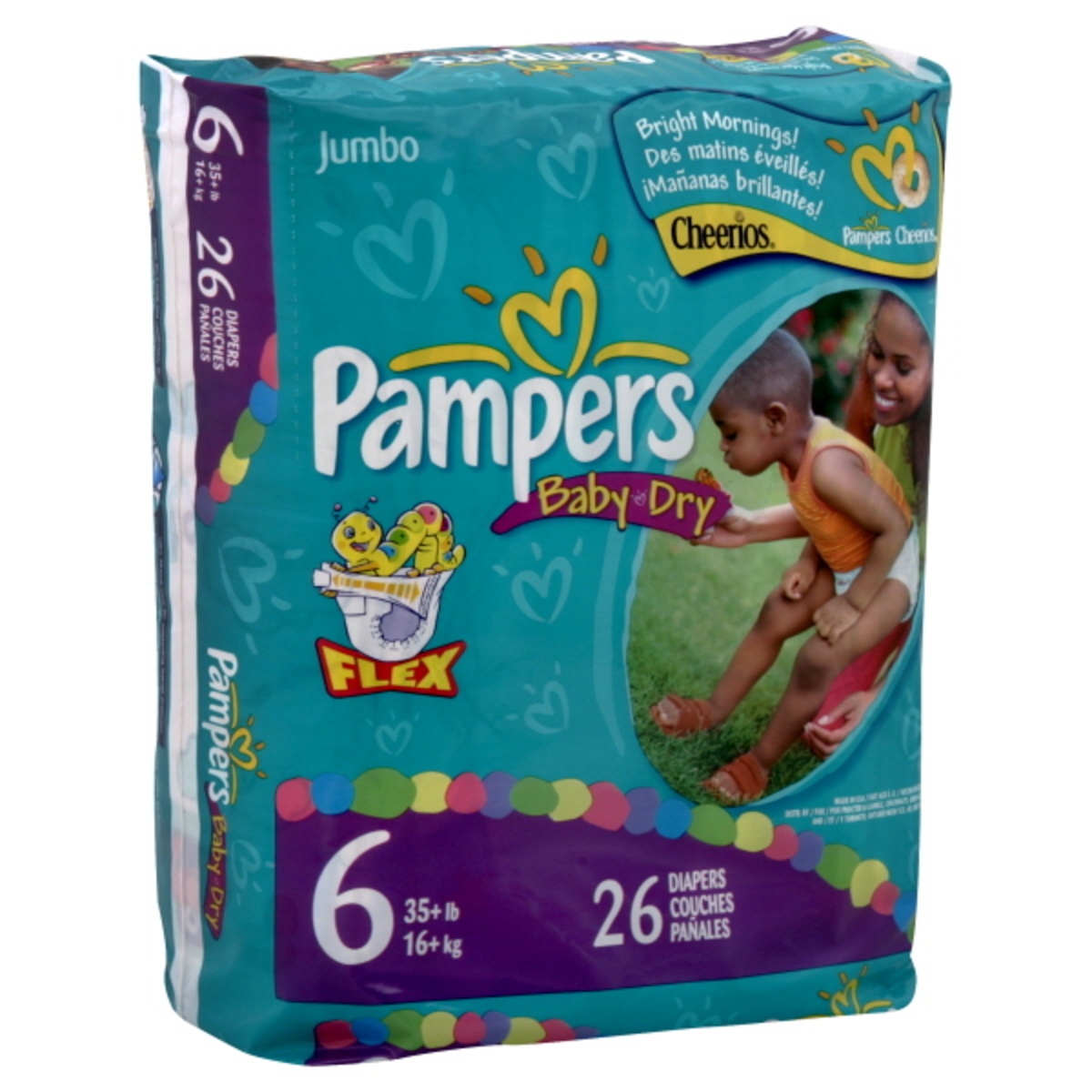 slide 1 of 1, Pampers Diapers 26 ea, 26 ct