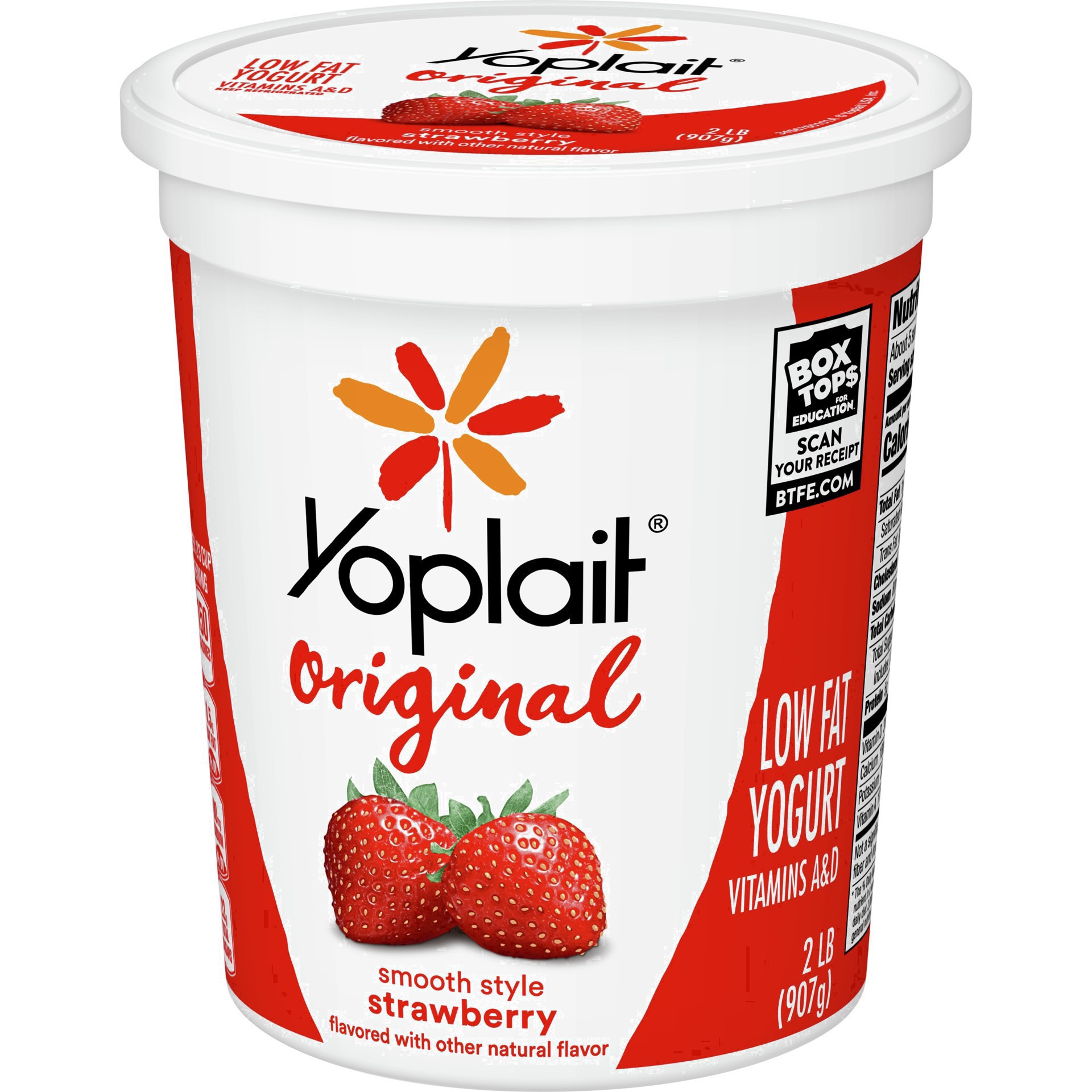 slide 80 of 118, Yoplait Original Strawberry Yogurt - 32oz, 32 oz