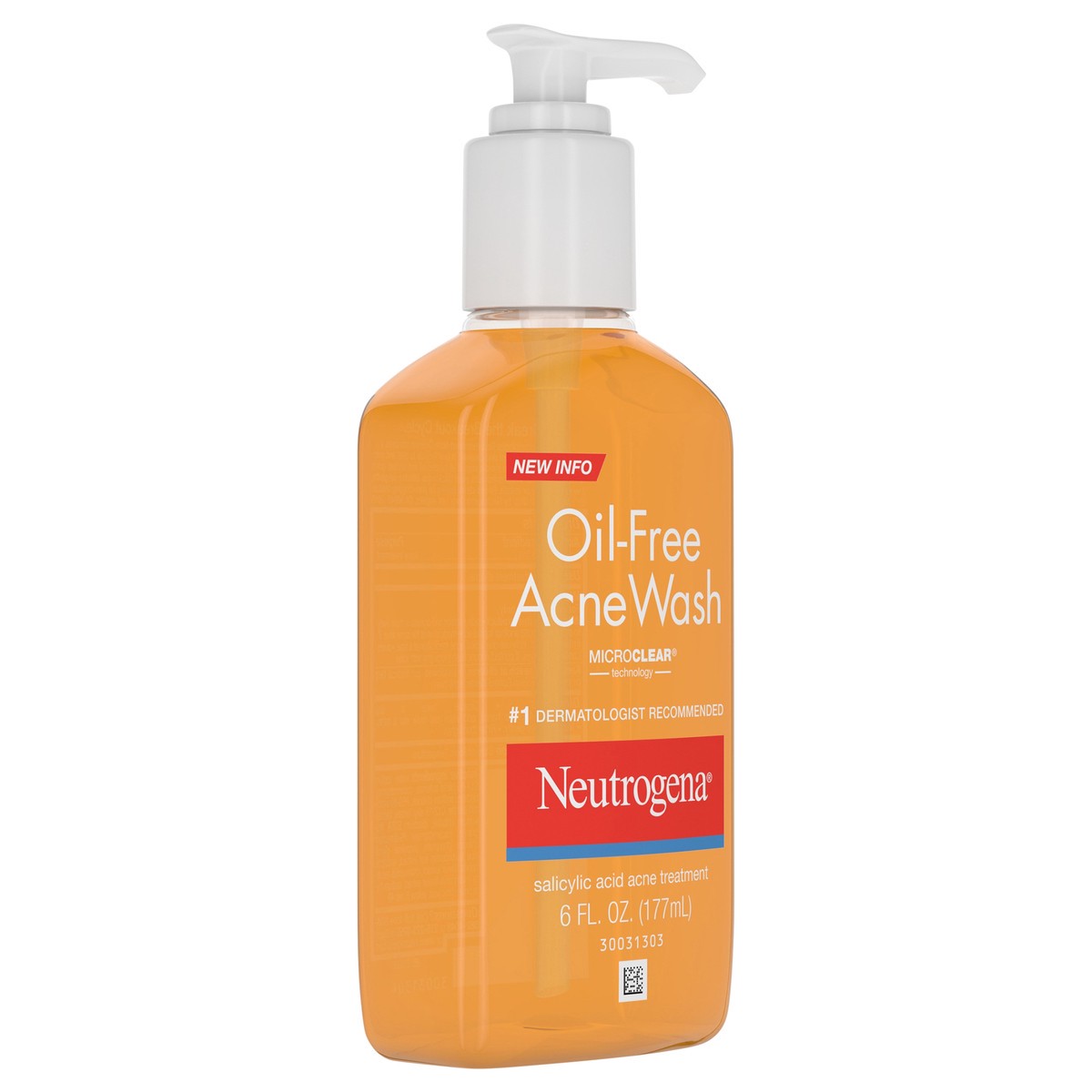 slide 2 of 7, Neutrogena Oil-Free Salicylic Acid Acne Fighting Face Wash - 6 fl oz, 6 fl oz