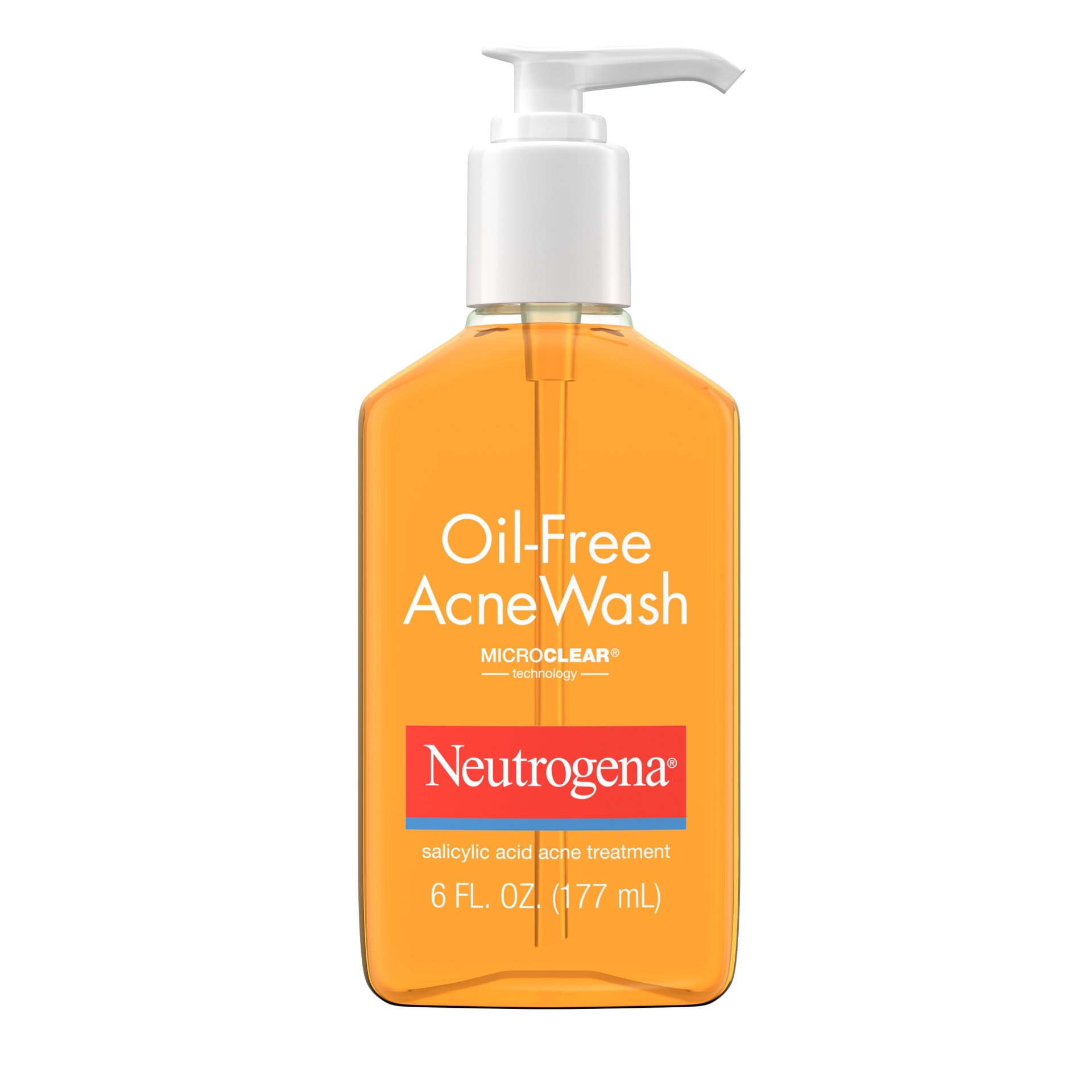 slide 1 of 6, Neutrogena Oil-Free Salicylic Acid Acne Fighting Face Wash - 6 fl oz, 6 fl oz
