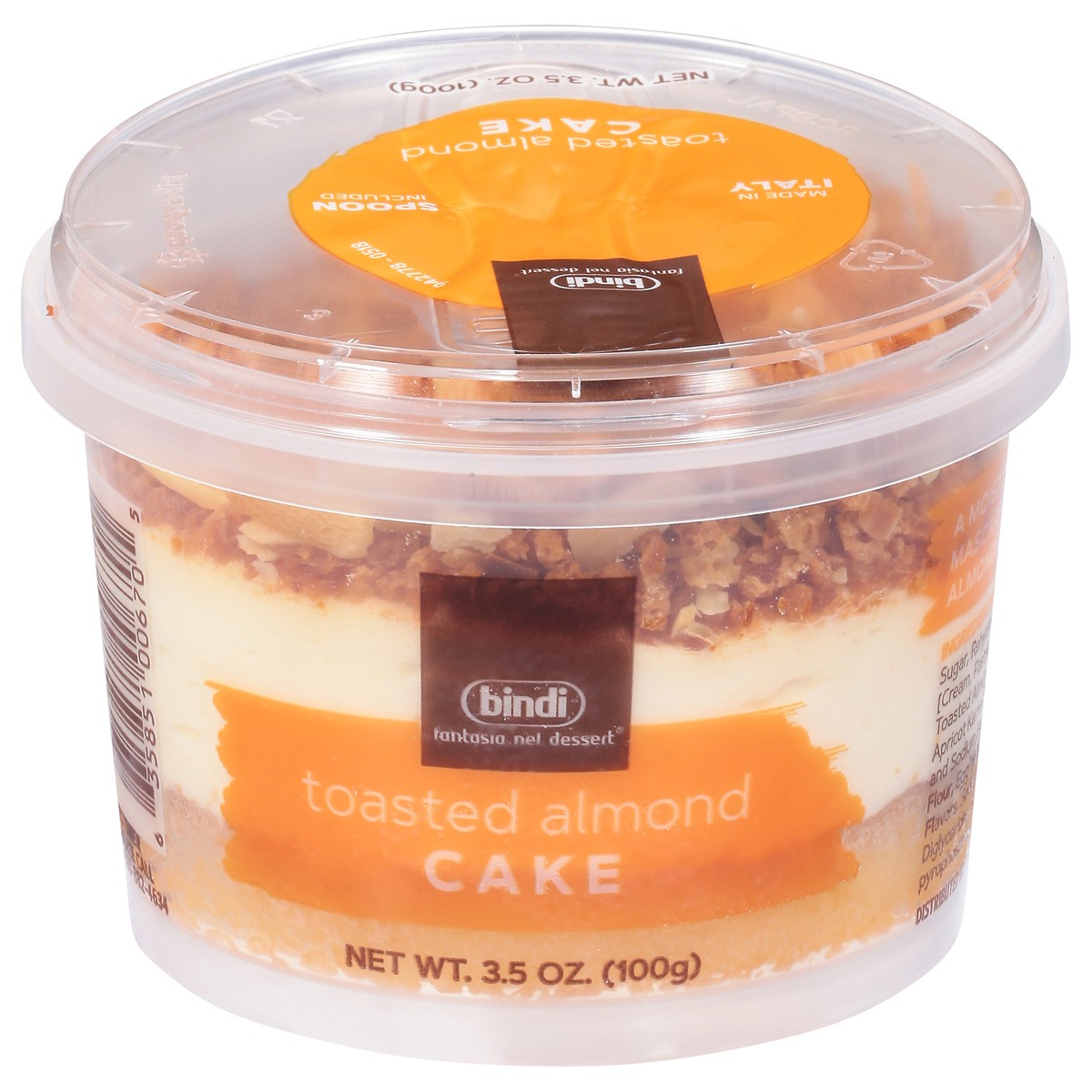 slide 8 of 13, Bindi Toasted Almond Cake 3.5 oz, 3.50 oz