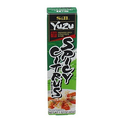 slide 1 of 1, S&B Spicy Citrus Yuzu Kosho Paste, 1.52 oz