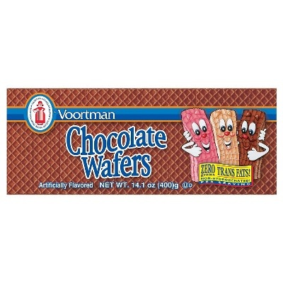 slide 1 of 9, Voortman Bakery Chocolate Wafers, 14.1 oz