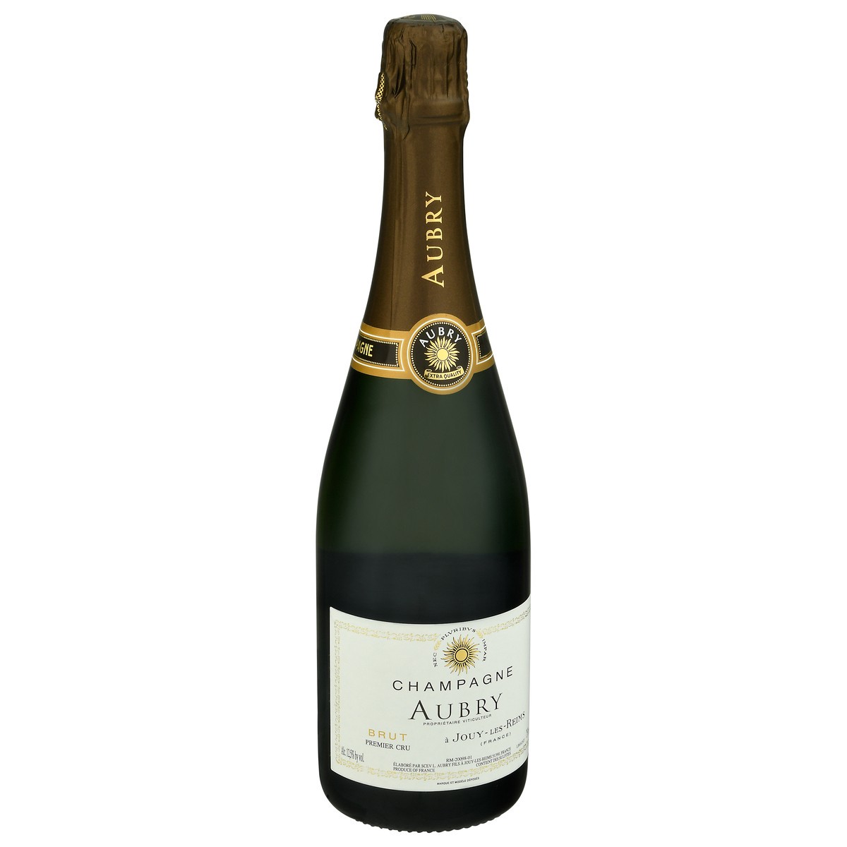 slide 2 of 9, Aubry Champagne Brut Blanc De Noir, 750 ml