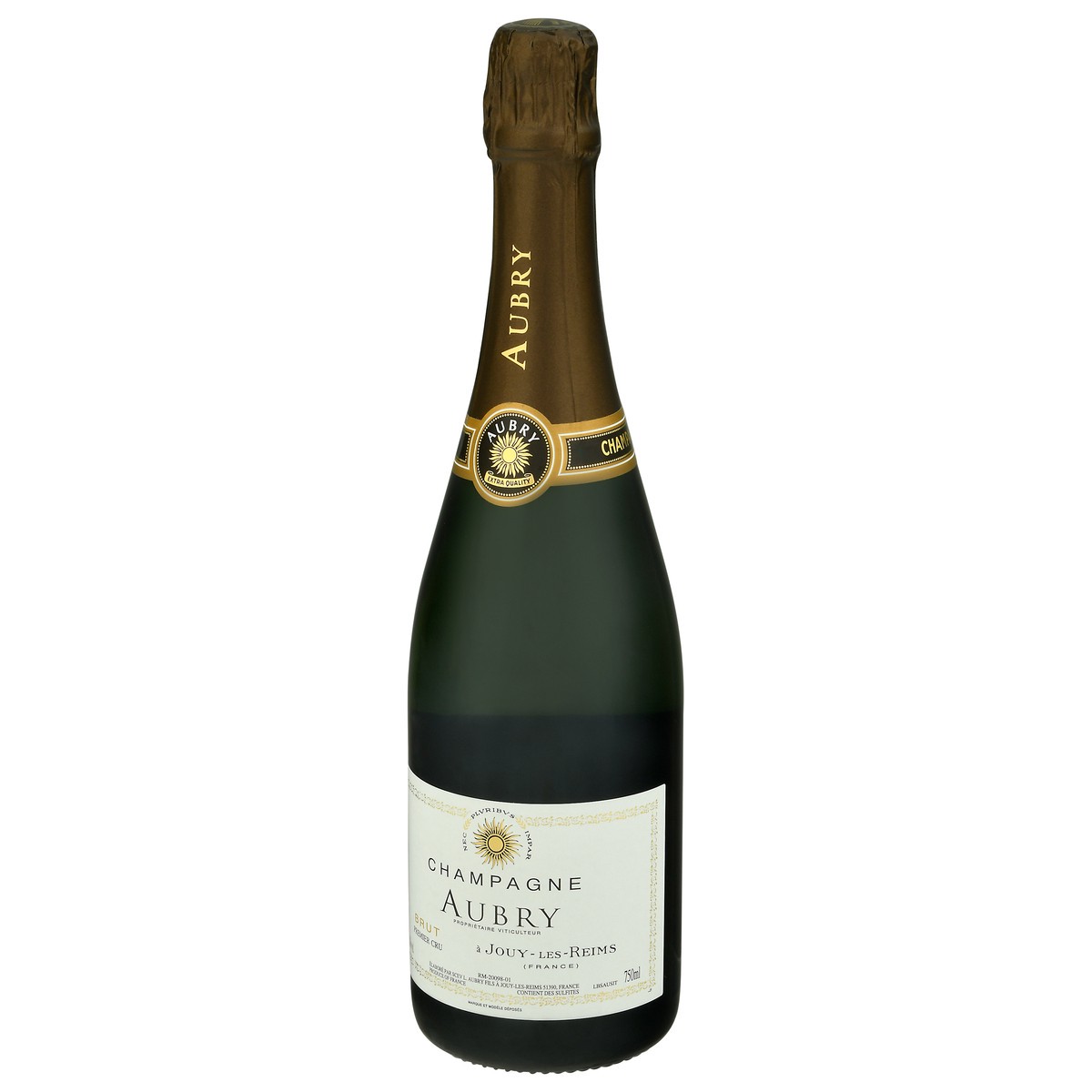 slide 3 of 9, Aubry Champagne Brut Blanc De Noir, 750 ml