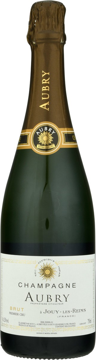 slide 6 of 9, Aubry Champagne Brut Blanc De Noir, 750 ml