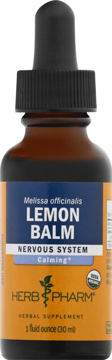 slide 8 of 9, Herb Pharm Lemon Balm Blend, 1 fl oz