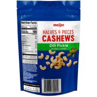 slide 3 of 5, Meijer Dill Pickle Cashews, 8.25 oz