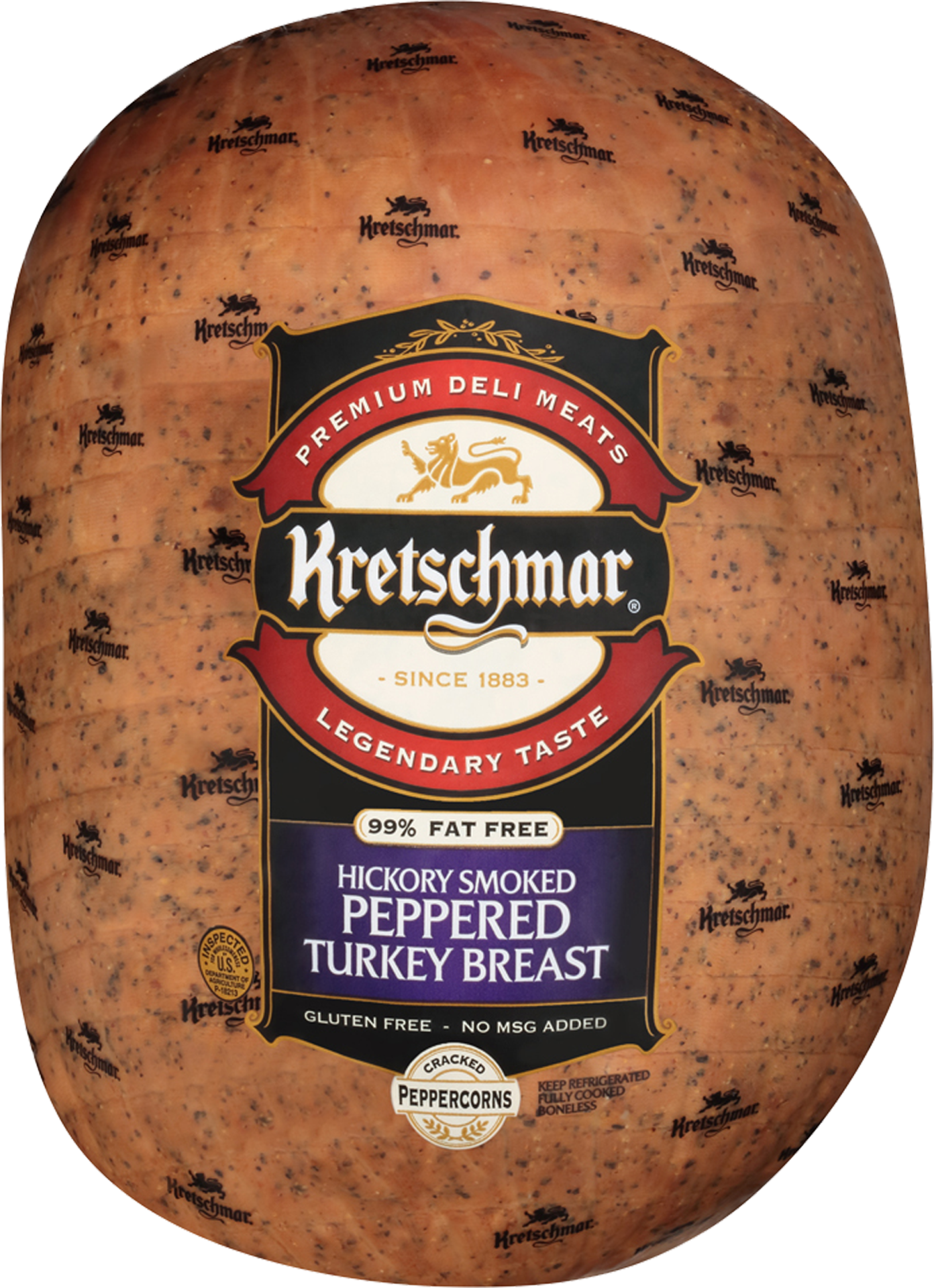 slide 1 of 1, Kretschmar Peppered Turkey Breast, per lb