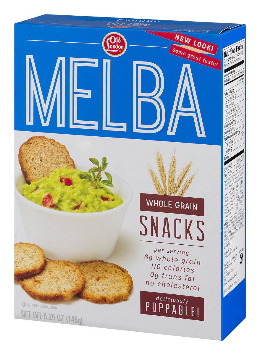 slide 3 of 9, Old London Melba Snacks, 5.25 oz