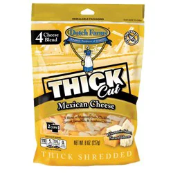 Dutch Farms Thick Cut Shredded Mexican Cheese