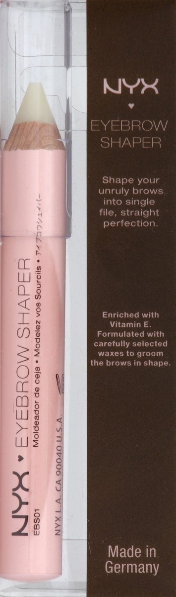 slide 1 of 5, NYX Professional Makeup Eyebrow Shaper 0.09 oz, 1 ct