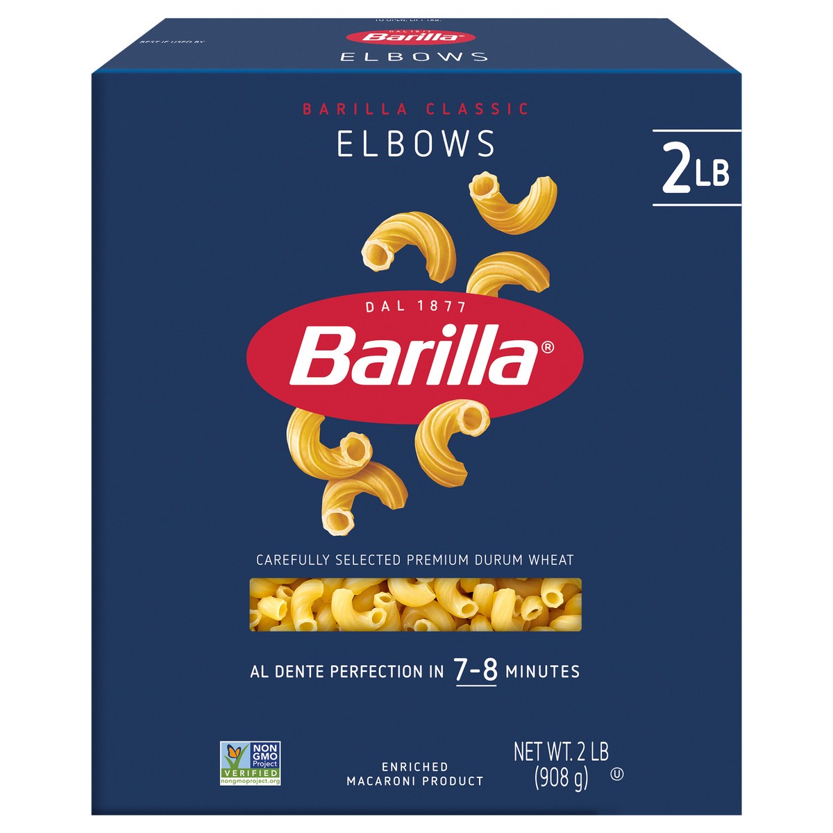 slide 1 of 9, Barilla Elbows Pasta, 32 oz