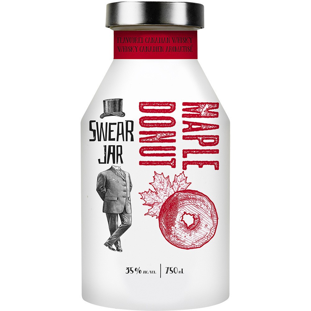 slide 1 of 1, Swear Jar Maple Donut Cndn Whsk, 750 ml