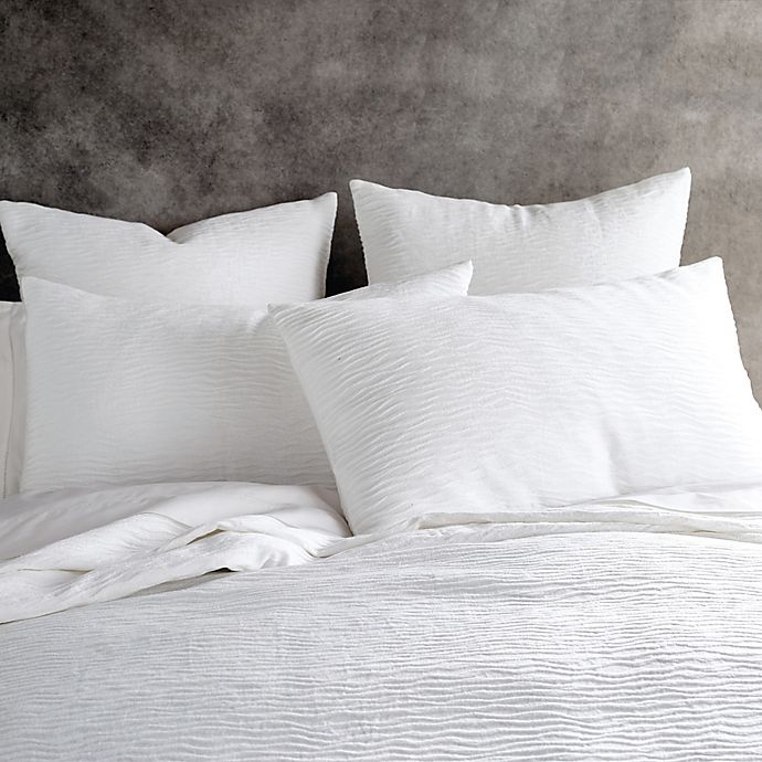 slide 8 of 9, DKNY Stonewashed Matelasse Queen Coverlet - White, 1 ct