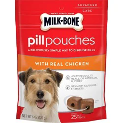 Milk-Bone Pill Pouches Dog Treats With Real Chicken