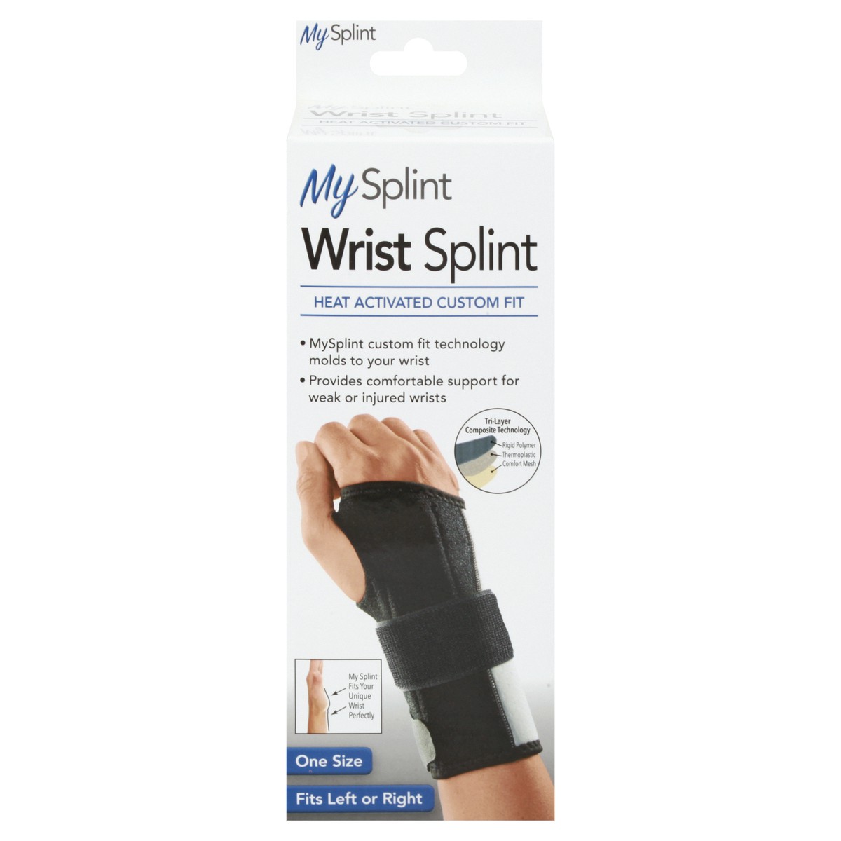 slide 8 of 11, My Splint One Size Wrist Splint 1 ea, 1 ct