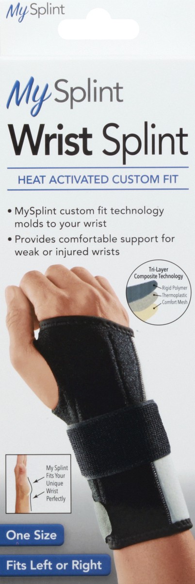 slide 10 of 11, My Splint One Size Wrist Splint 1 ea, 1 ct