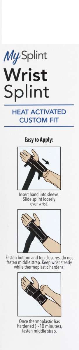 slide 4 of 11, My Splint One Size Wrist Splint 1 ea, 1 ct