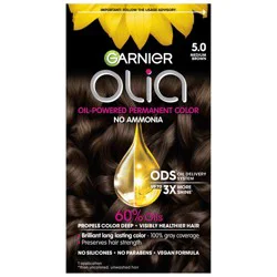 Garnier Olia Brilliant Color - Medium Brown - 6.3 fl oz
