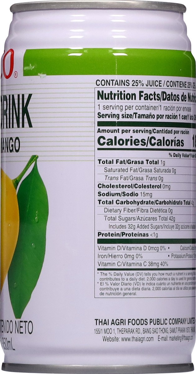 slide 8 of 14, Foco Mango Drink - 11.8 fl oz, 11.8 fl oz