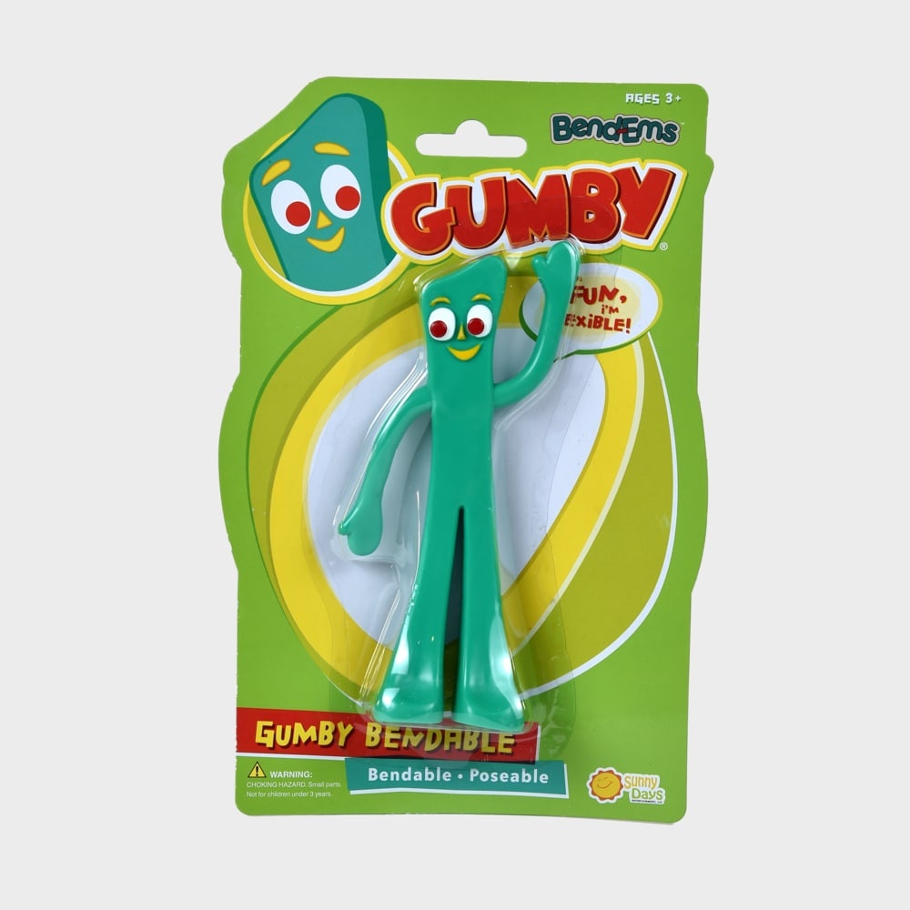 slide 1 of 1, Bend-Ems Bendable Gumby Figure, 1 ct