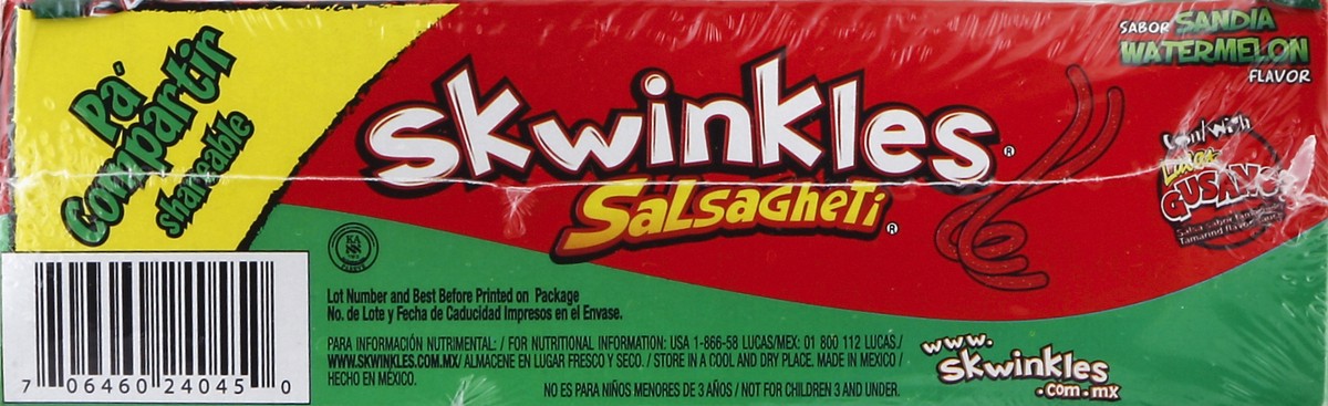 slide 1 of 1, Skwinkles Candy Strips 6 ea, 6 ct