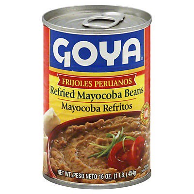 slide 1 of 1, Goya Refried Beans, Mayocobas, 16 oz