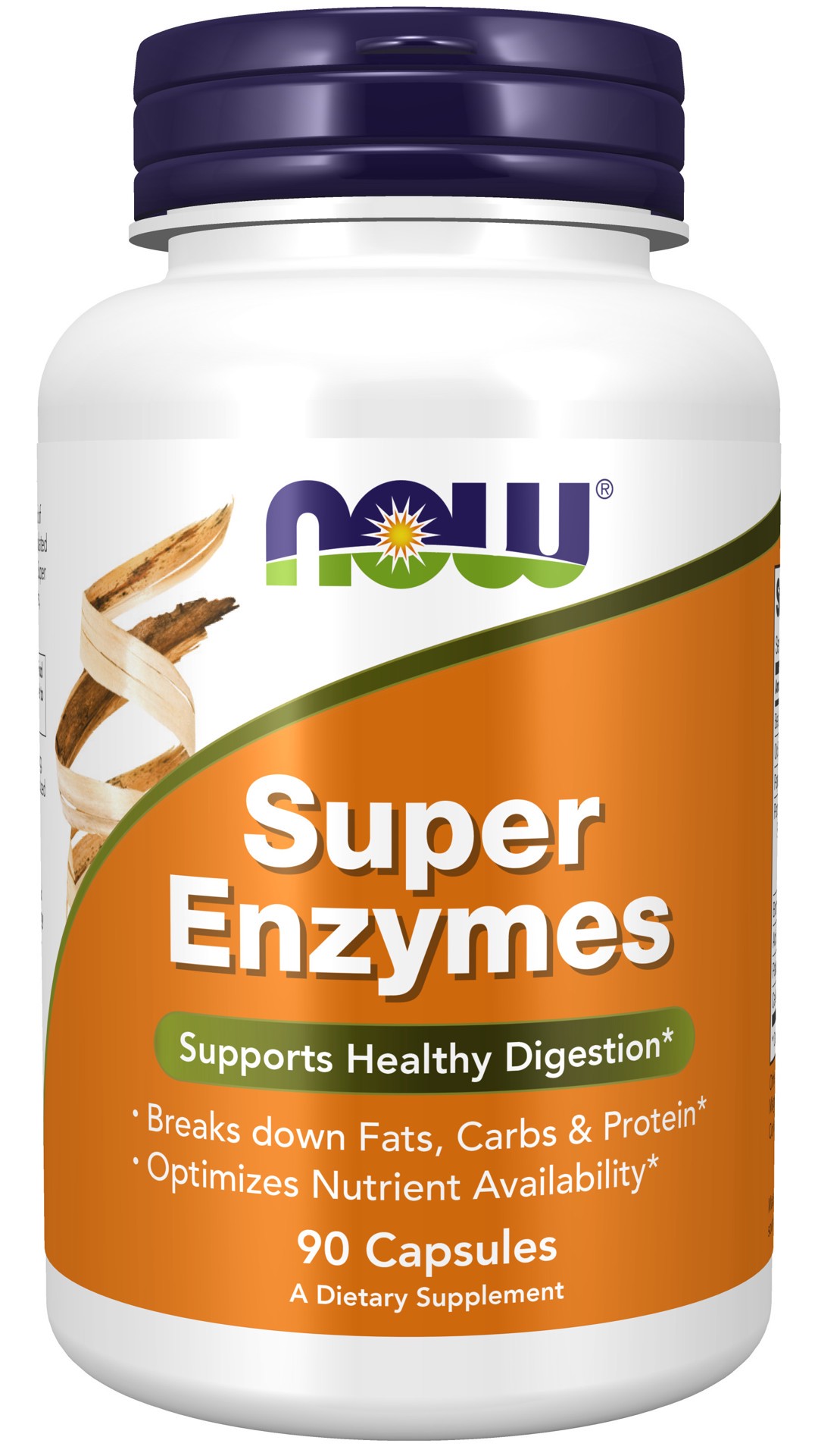 slide 1 of 2, NOW Super Enzymes - 90 Capsules, 90 ct