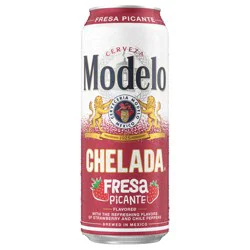 Modelo Chelada Fresa Picante Mexican Import Flavored Beer