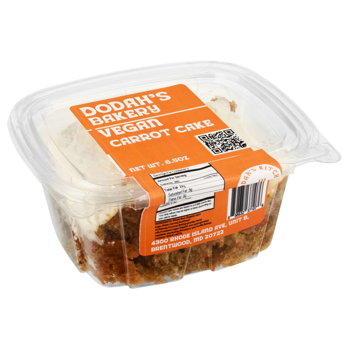 slide 7 of 18, Dodahs Kitchen Carrot Cake, 1 ct