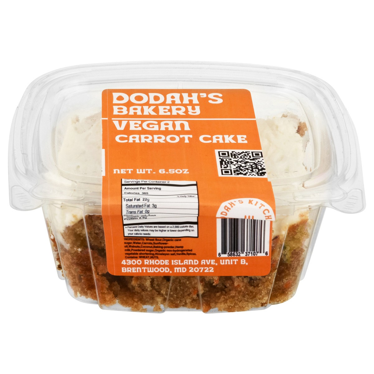 slide 12 of 18, Dodahs Kitchen Carrot Cake, 1 ct
