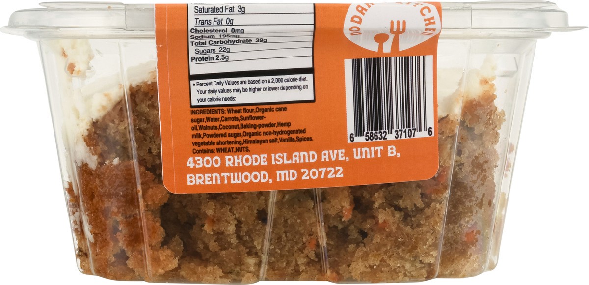 slide 13 of 18, Dodahs Kitchen Carrot Cake, 1 ct