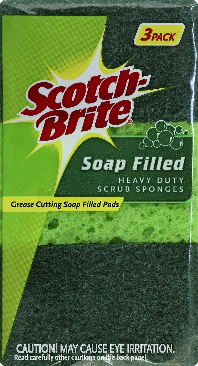 slide 4 of 4, Scotch-Brite Scotch Brite Rescue Soap Pads, 3 ct