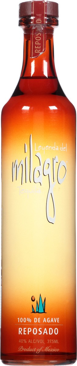 slide 9 of 11, Milagro Tequila, Reposado, 375 ml