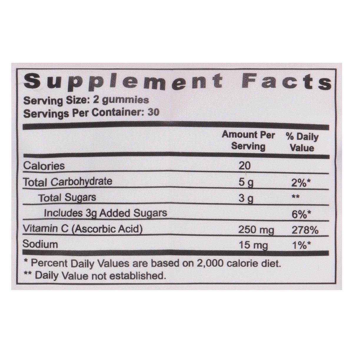 slide 4 of 13, Vitafive Vitamin C For Immunity 250 Mg Gummy 60 ea Bag, 60 ct