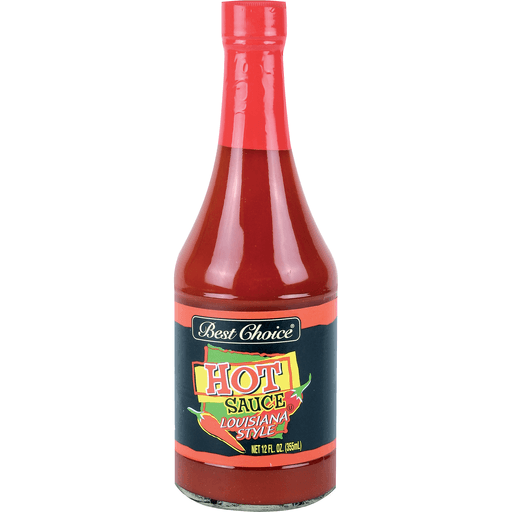 slide 1 of 1, Best Choice Hot Sauce Louisiana Style, 12 oz