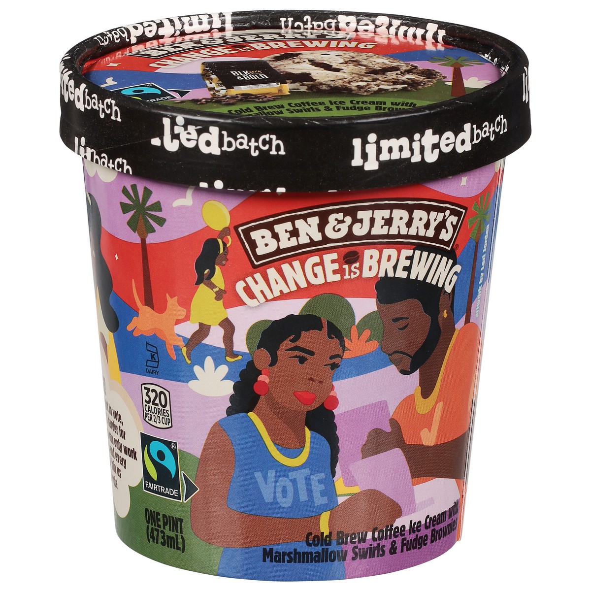 slide 11 of 14, Ben & Jerry's Ice Cream Change is Brewing, 16 oz, 16 oz