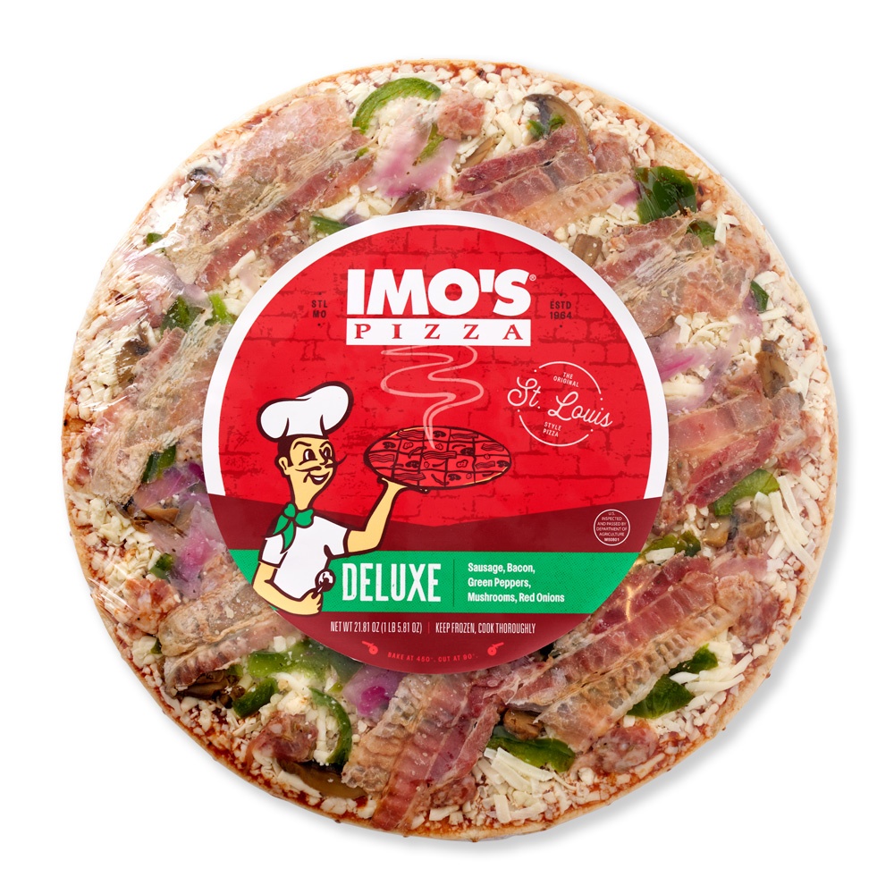 slide 1 of 1, Imo's Imos Deluxe Pizza, 21.81 oz