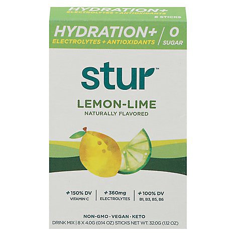 slide 1 of 1, Stur Pwdmix Hydrlemonlime - 32 Gr, 32 gram
